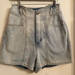 BNWT Happy X Nature Ultra High Wasted Denim Shorts